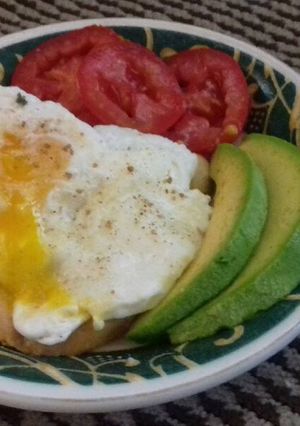 Foto resep Poached egg simple ala anak kost