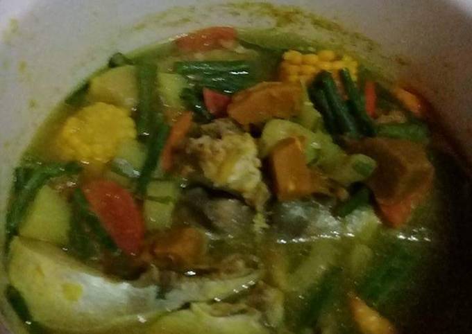 Sayur asem kepala patin