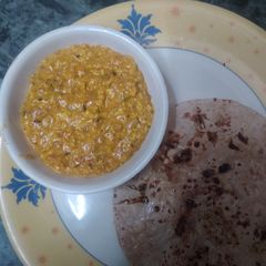 A picture of Paneer ki burji.