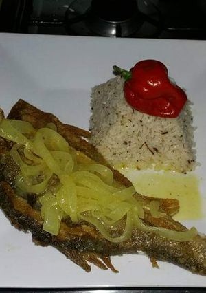 Una foto de Pescado a la escabeche
