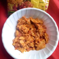 A picture of Sossi chunks #author's marathon 🍽🍽.