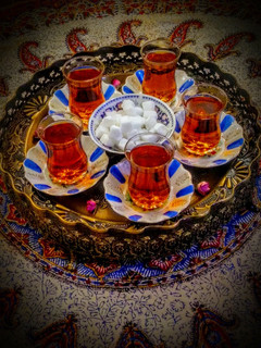 عکسی از دستور چای با عطر گلاب🌸🌺 (نذری)