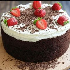 A picture of Black Forest Cake.