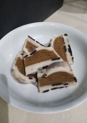 Foto resep Puding susu oreo capuccino