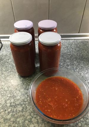 Una foto de Salsa de tomate en multiolla