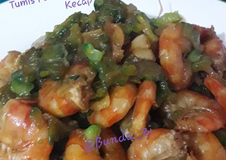 25. Tumis Pare Udang Kecap