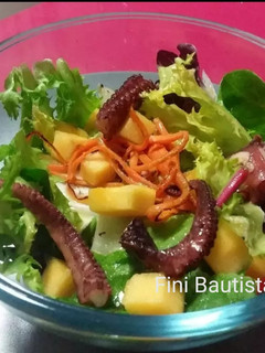 Una foto de Ensalada templada con pulpo
