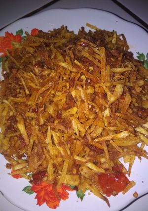 Foto resep Kentang korek kering