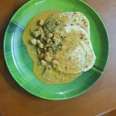 A picture of Parotta.