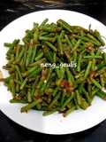 Kacang Panjang Asam Sunti