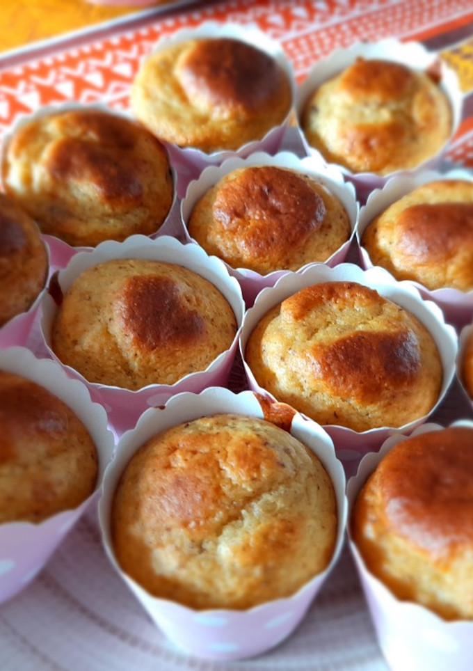Una foto de Muffins de avellana y chocolate