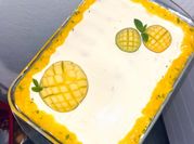 Une photo de tiramisu fruit