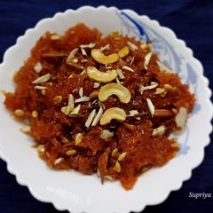 A picture of Gajar halwa.
