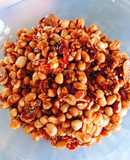 Đậu phộng rang tỏi ớt