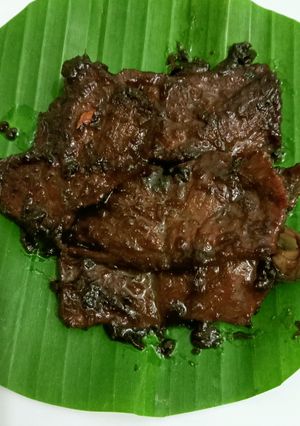 Foto resep Daging sapi bumbu gepuk ala Sunda