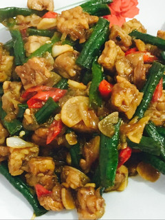 Foto resep Tumis tempe kacang panjang
