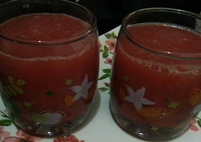 Mix fruit juice