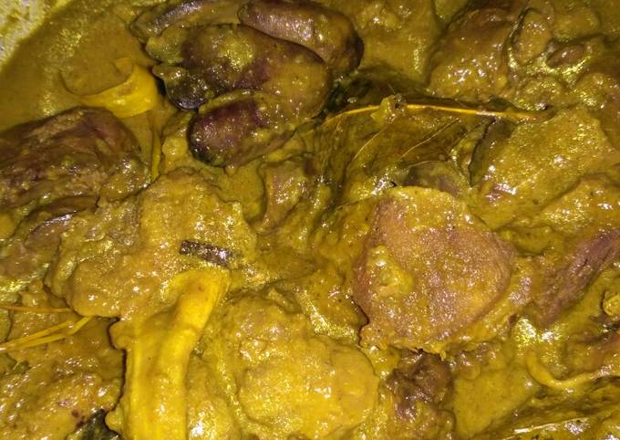 Cara Membuat Rendang ati ampela Yang Enak