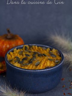 Une photo de Purée de butternut au panais