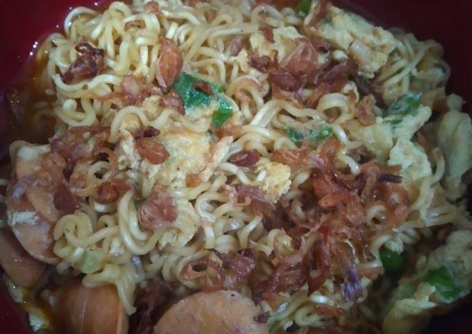 Cara membuat Mie nyemek ala warmindo Cara membuat Mie nyemek ala warmindo