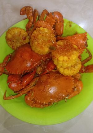 Foto resep 17. Kepiting saus tiram
