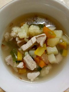 Foto resep Sup ayam bakso