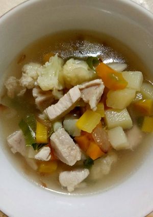 Foto resep Sup ayam bakso