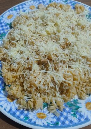Una foto de Arroz a la portuguesa