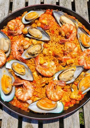 Seafood Paella রেসিপির প্রধান ছবি