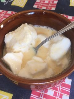 Madártej recept fotója