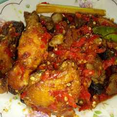 รูปของ Ayam ati ampla balado