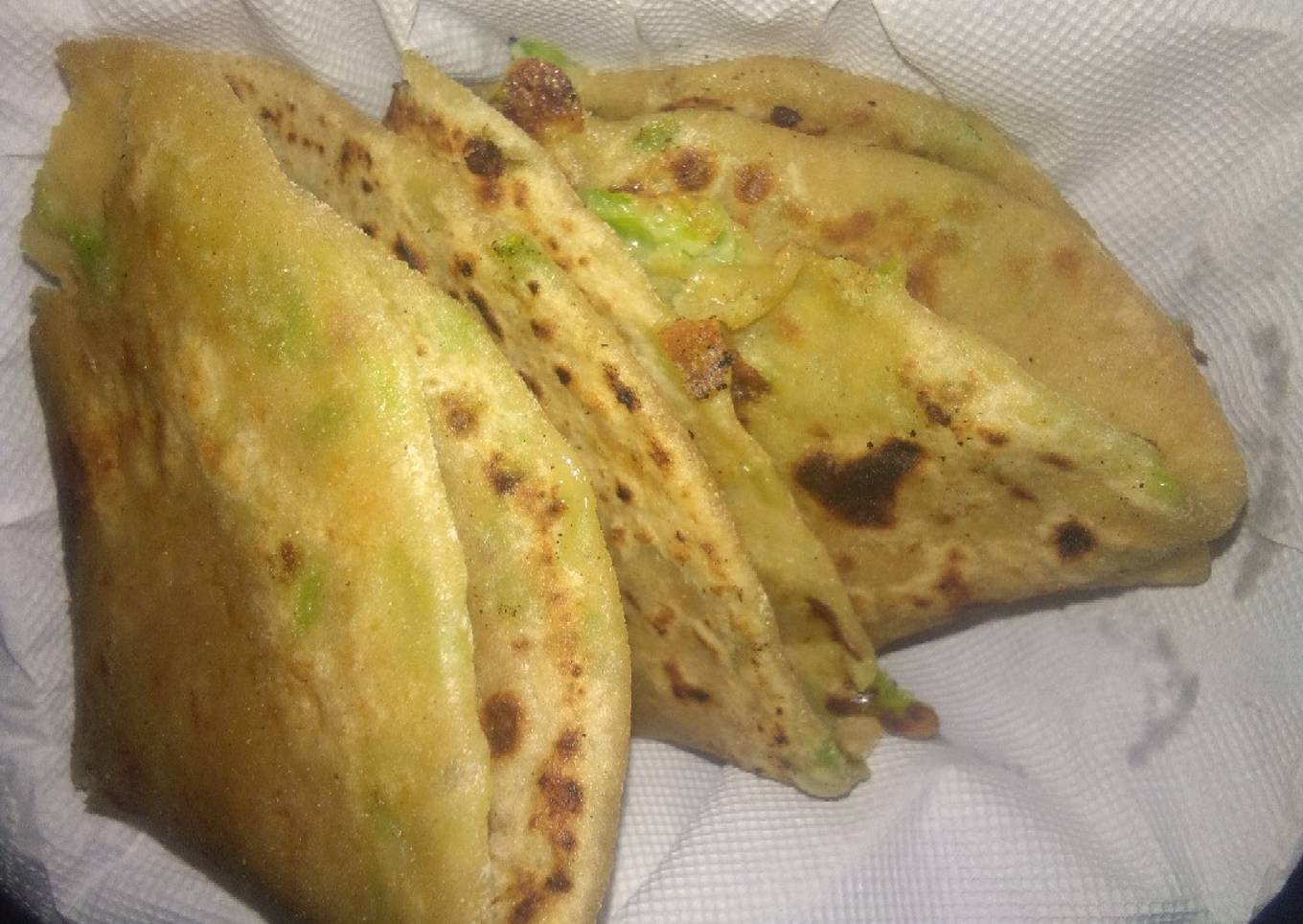 Pizza paratha