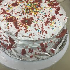 Red velvet cake A picture of Red velvet cake.
