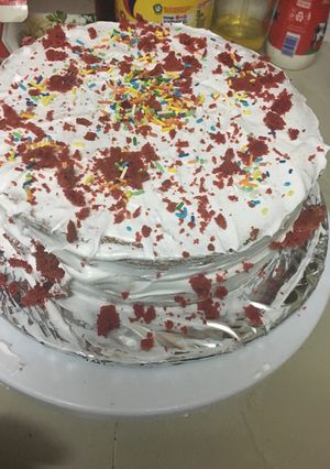 A picture of Red velvet cake.