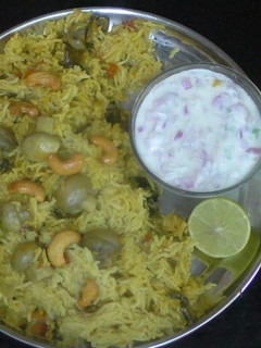 மஸ்ரூம் பிரியாணி செய்முறை முக்கிய புகைப்படம்