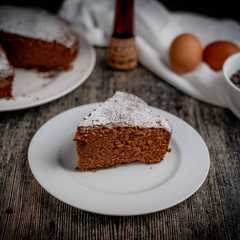 Foto di Torta al cioccolato al profumo di mirto