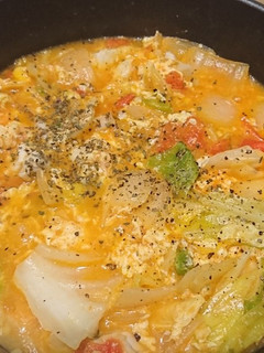 蕃茄海鮮湯 的食譜成品照片