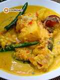 Gulai Kuning Telur Ikan Mayung Dengan Nenas