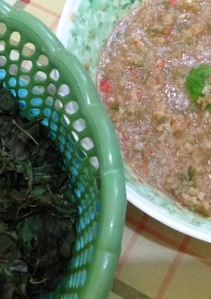 Foto resep Sayur semanggi sambel sereh#banyuwangi