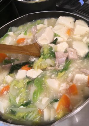 A picture of Stew of tofu.