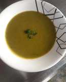 Crema de espinacas y verduras