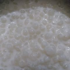 A picture of Kheer of sabudana.