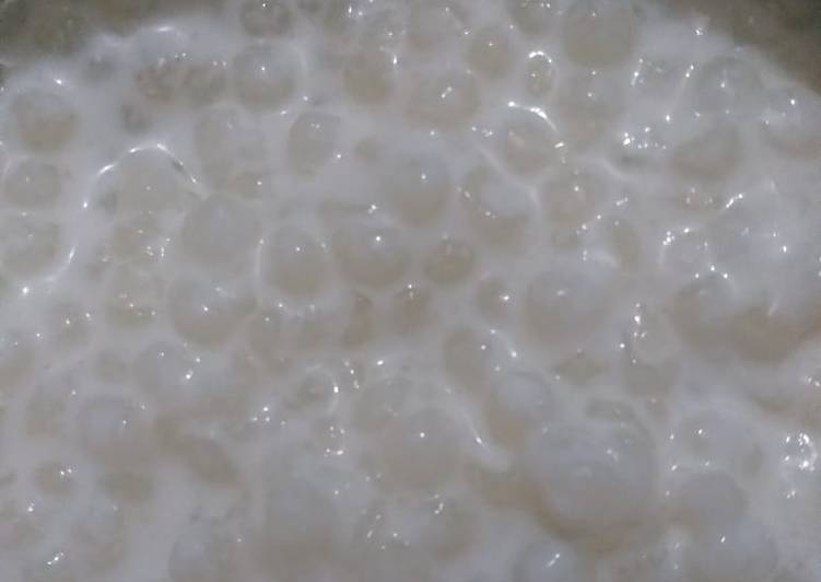 Easiest Way to Make Super Quick Homemade Kheer of sabudana