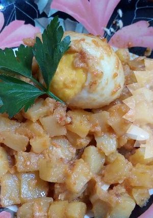 Foto resep Sambal goreng kentang