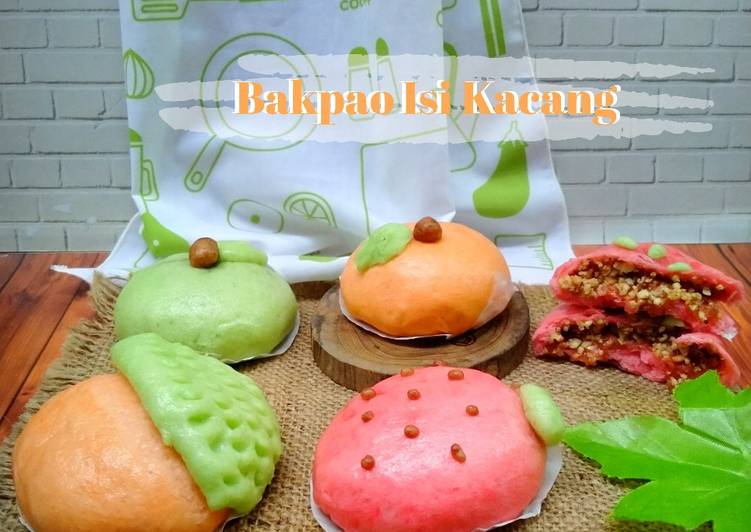 Resep Bakpao karakter isi kacang yang Lezat