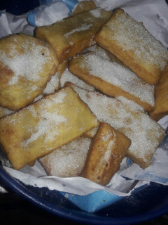Una foto de Tortas fritas esponjosas sin levadura