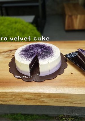 Foto resep Taro velvet cake