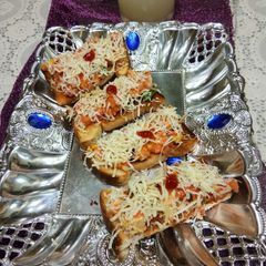 A picture of Bread Stick Pizza.