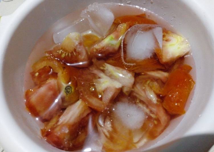 Resep Es Tomat Anti Gagal