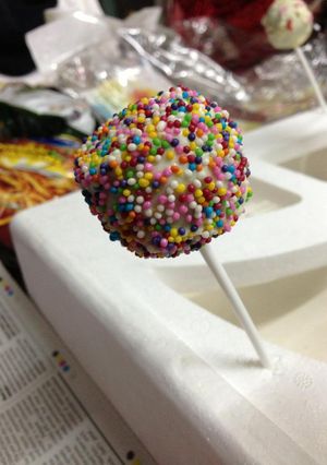 A picture of C: Cola Cake Pops.